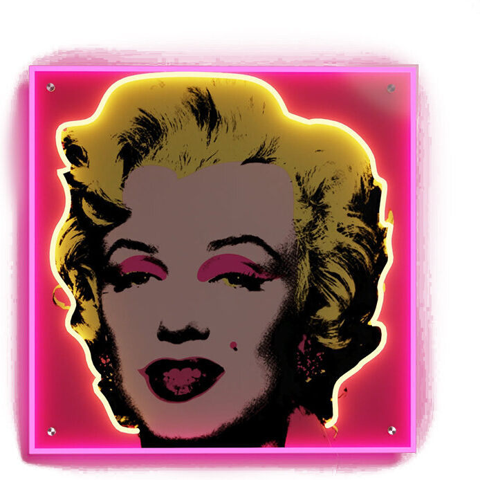 LED DECOR YELLOWPOP ANDY MARILYN XS