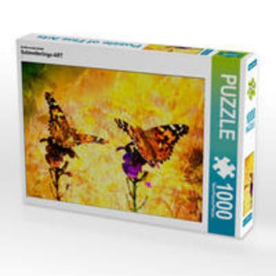 CALVENDO Puzzle Schmetterlings-ART 1000 Teile Lege-Größe 64 x 48 cm Foto-Puzzle Bild von N N