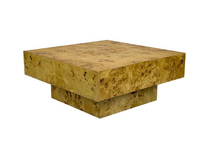 Couchtisch Talvian – aus Holz in Natur und Braun - Braun - Luxusbetten24