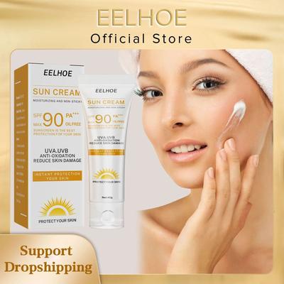 Uplifted Finds EELHOE SPF 90 Whitening Sunscreen Oil Control Face And Body Moisturizing Sunblock EELHOE SPF 90 Whitening Sunscreen Oil Control Face And Body Moisturizing Sunblock