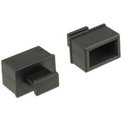 DeLOCK Dust Cover for SFP - Schutzumschlag - Schwarz (Packung mit 10) 64021