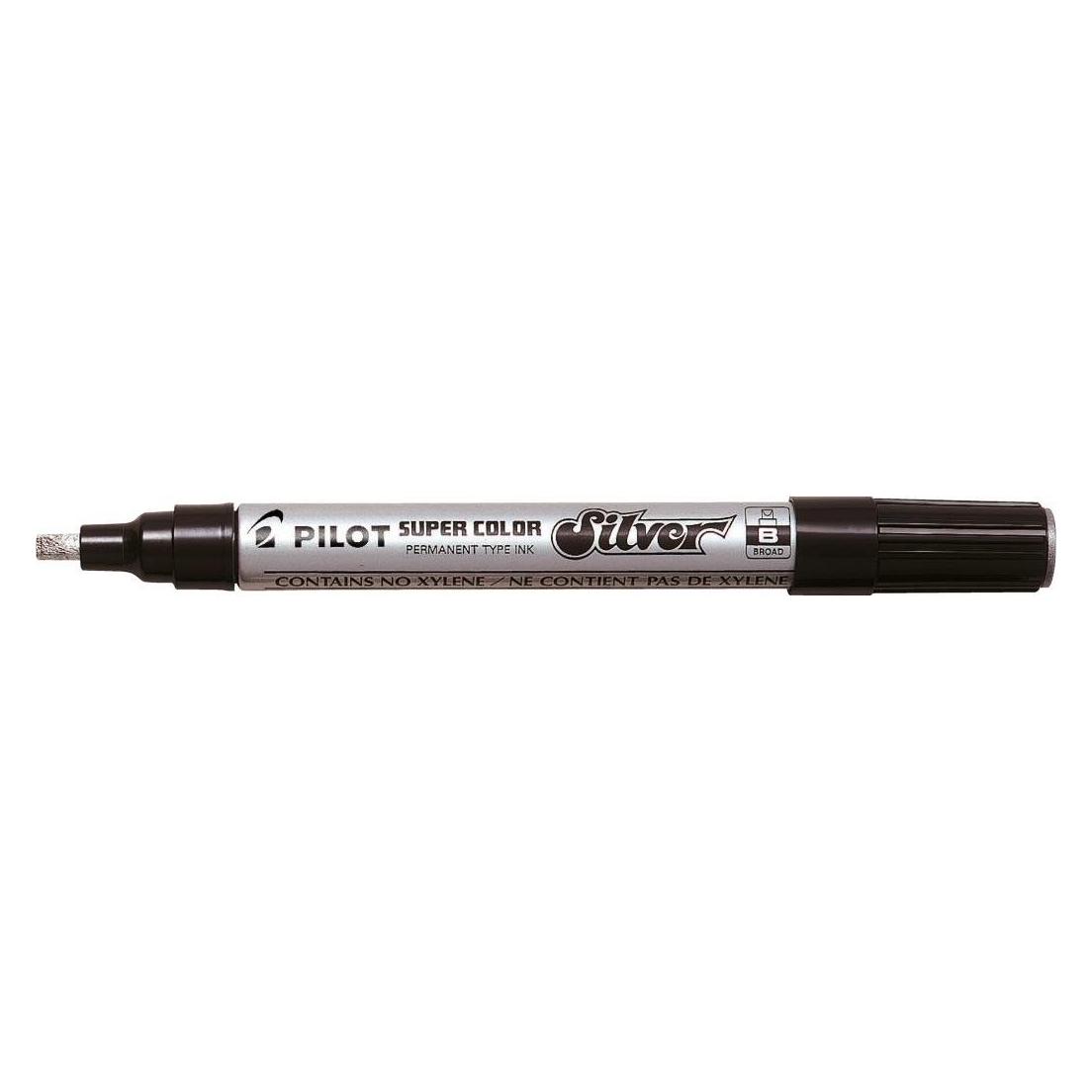 Pilot Lackmarker B SuperColor silber (1x) (SC-S-B 4073054)