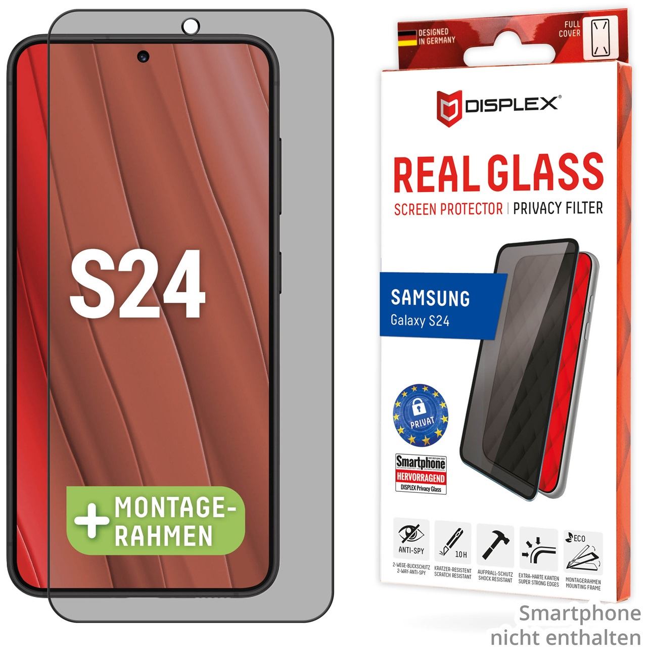 E.V.I DISPLEX PRIVACY GLASS FOR SAMSUNG GALAXY S24
