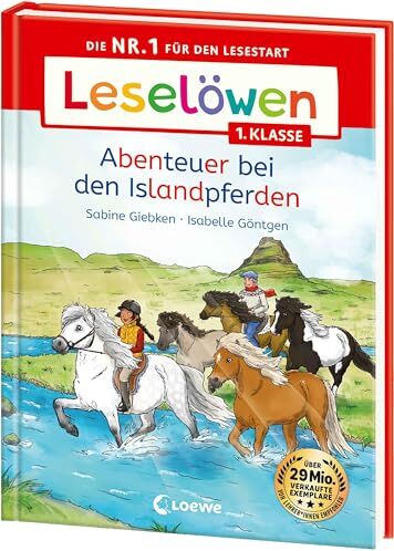 Sabine Giebken - Leselöwen 1. Klasse - Abenteuer bei den Islandpferden: Die Nr. 1 für den Lesestart - Mit Leselernschrift ABeZeh - Erstlesebuch für Kinder ab 6 Jahren - Preis vom 18.10.2026 19:22:15 h