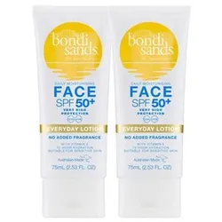 Bondi Sands Face Lotion mit SPF 50+ 2x75ml