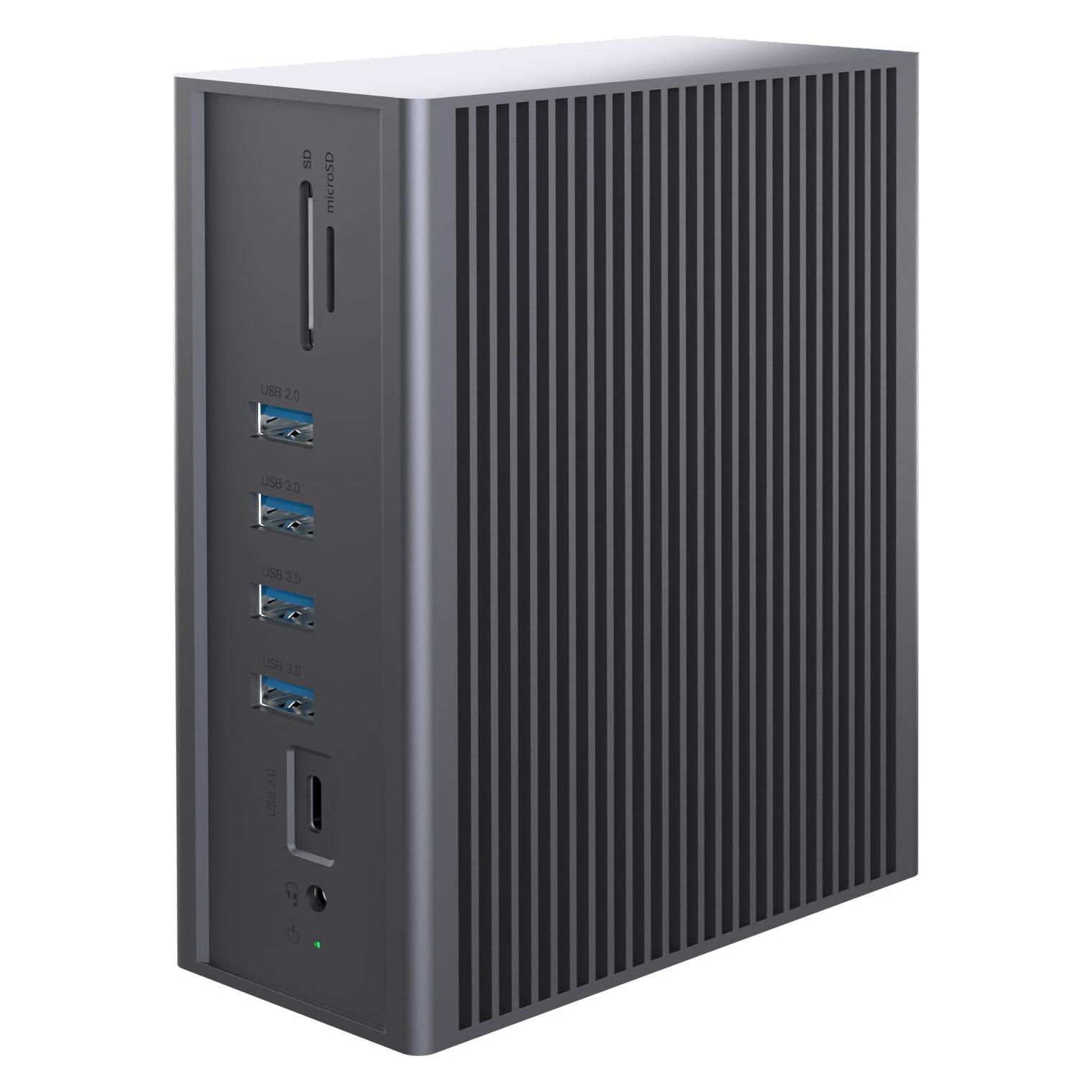 Icy Box IB-DK2262AC (USB-C, 4 Ports) (IB-DK2262AC)
