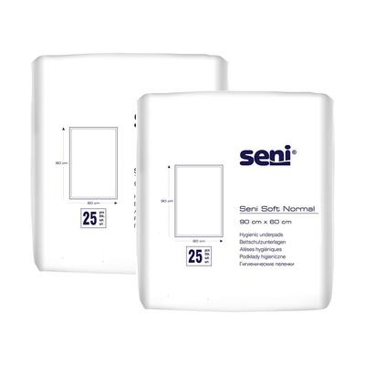 Seni Soft Normal Bettschutzunterlage 60x90 cm 2x25 St Unterlagen