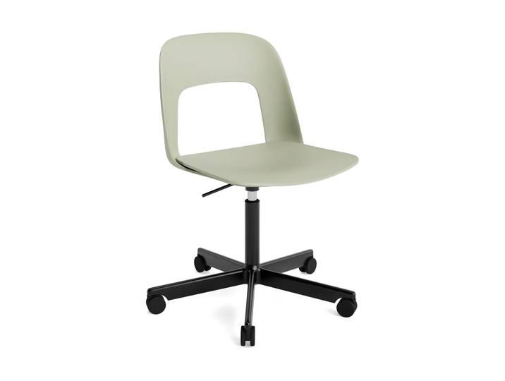 HAY Layout Chair 141 Stuhl Bottle green-black