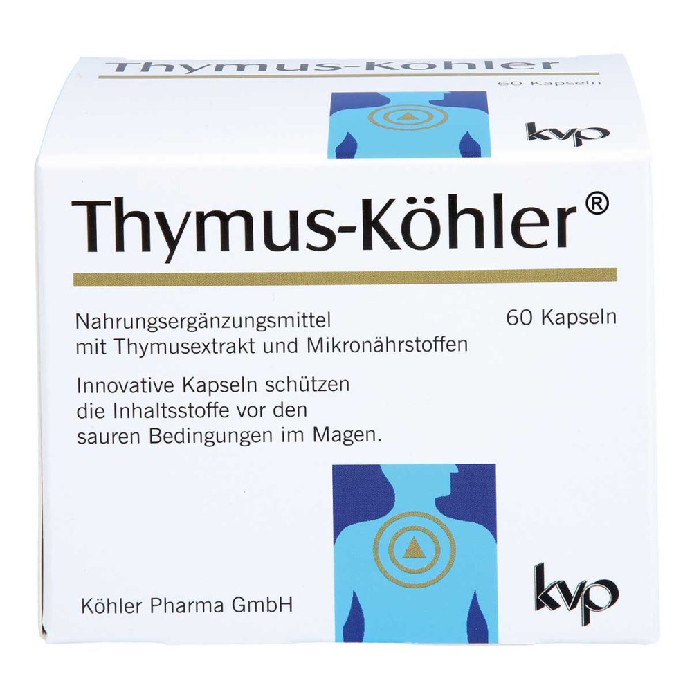 Köhler Pharma GmbH Thymus Köhler Kapseln 09321533