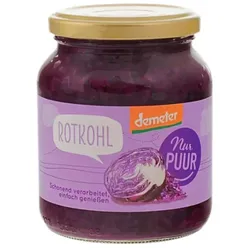 NurPuur Rotkohl demeter 350g