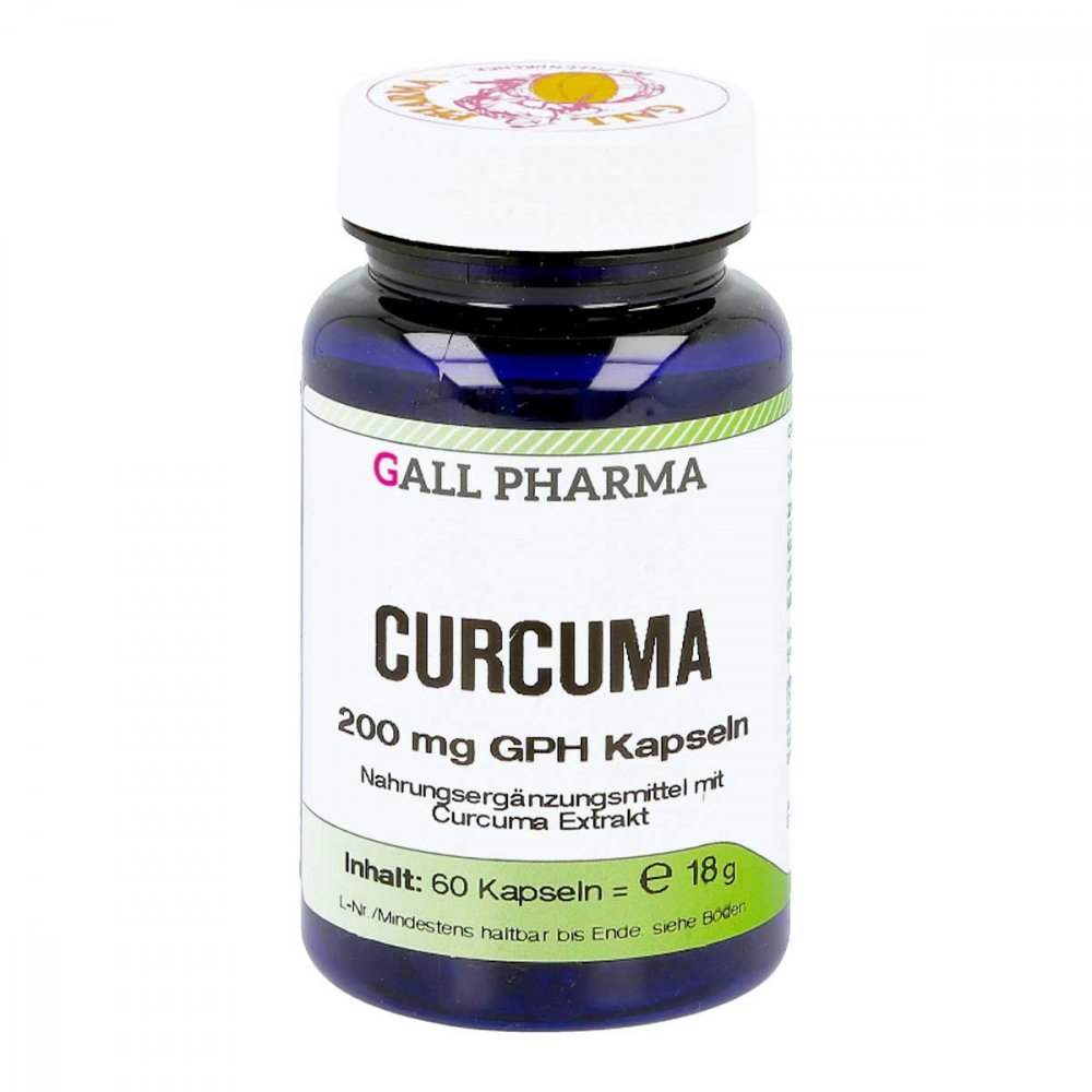 Hecht-Pharma GmbH Curcuma 200 mg Kapseln 03175711