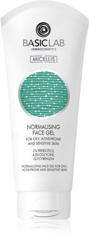 BasicLab Dermocosmetics Micellis normalising gel cleanser for oily acne-prone skin 100 ml