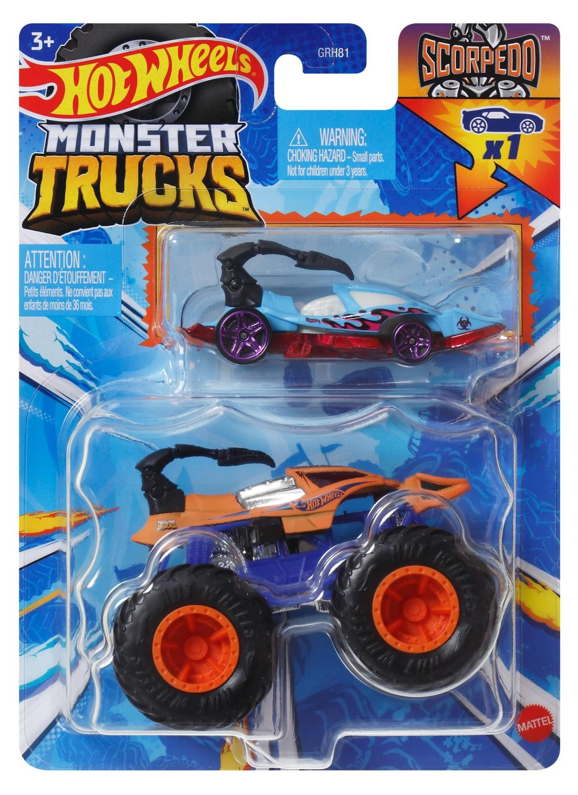 Monster Trucks Set inclusief bonus voertuig