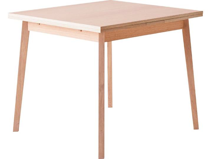 Hammel Furniture Esstisch Esstisch Basic– ausziehbar, dänisches Design, mit Einlegeplatten, Flexibel erweiterbar 90–164 cm – stabil aus Massivholz