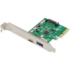 Digitus PCIe Karte, USB Typ-C™ + USB A