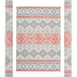 Kayoom Teppich Ethnie 200 Grau / Apricot - 1B4IH-160-230-E