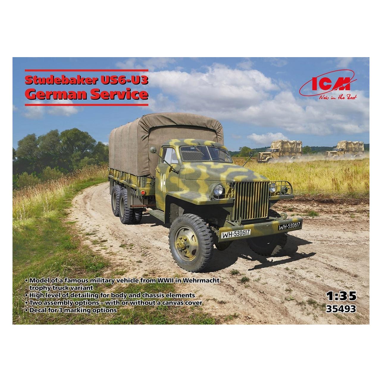 ICM Studebaker US6-U3 in German Service (35493)