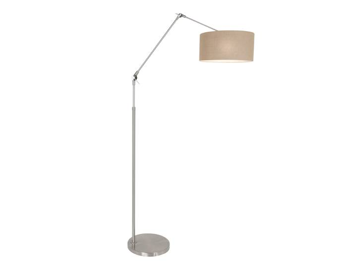 Lampadaire - acier - Prestige Chic - métal textile - lampe d'ambiance - E27 - 8101ST - Steinhauer