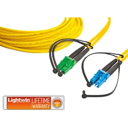 LDP-09 LCA-LC2 - Duplex LWL Patchkabel, SM OS2, LC/APC - LC, 2 m