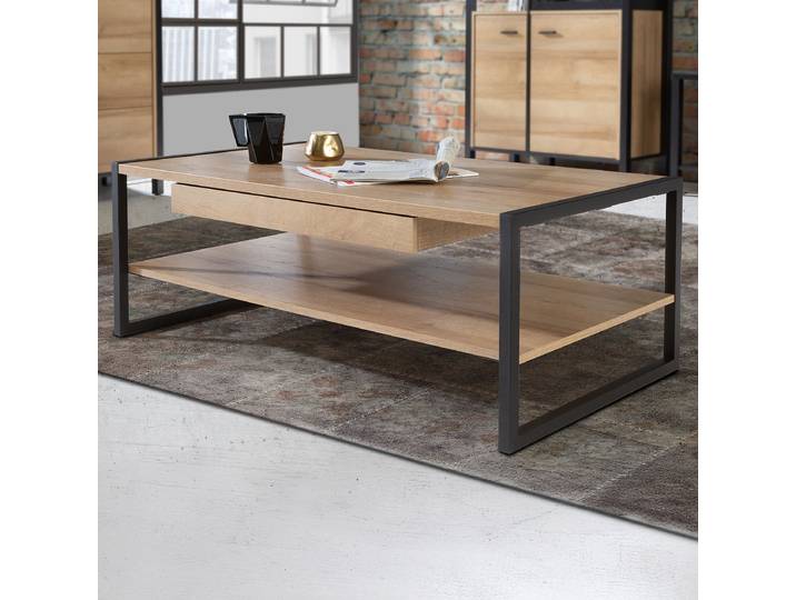 Couchtisch 111 x 40 x 60cm Braun