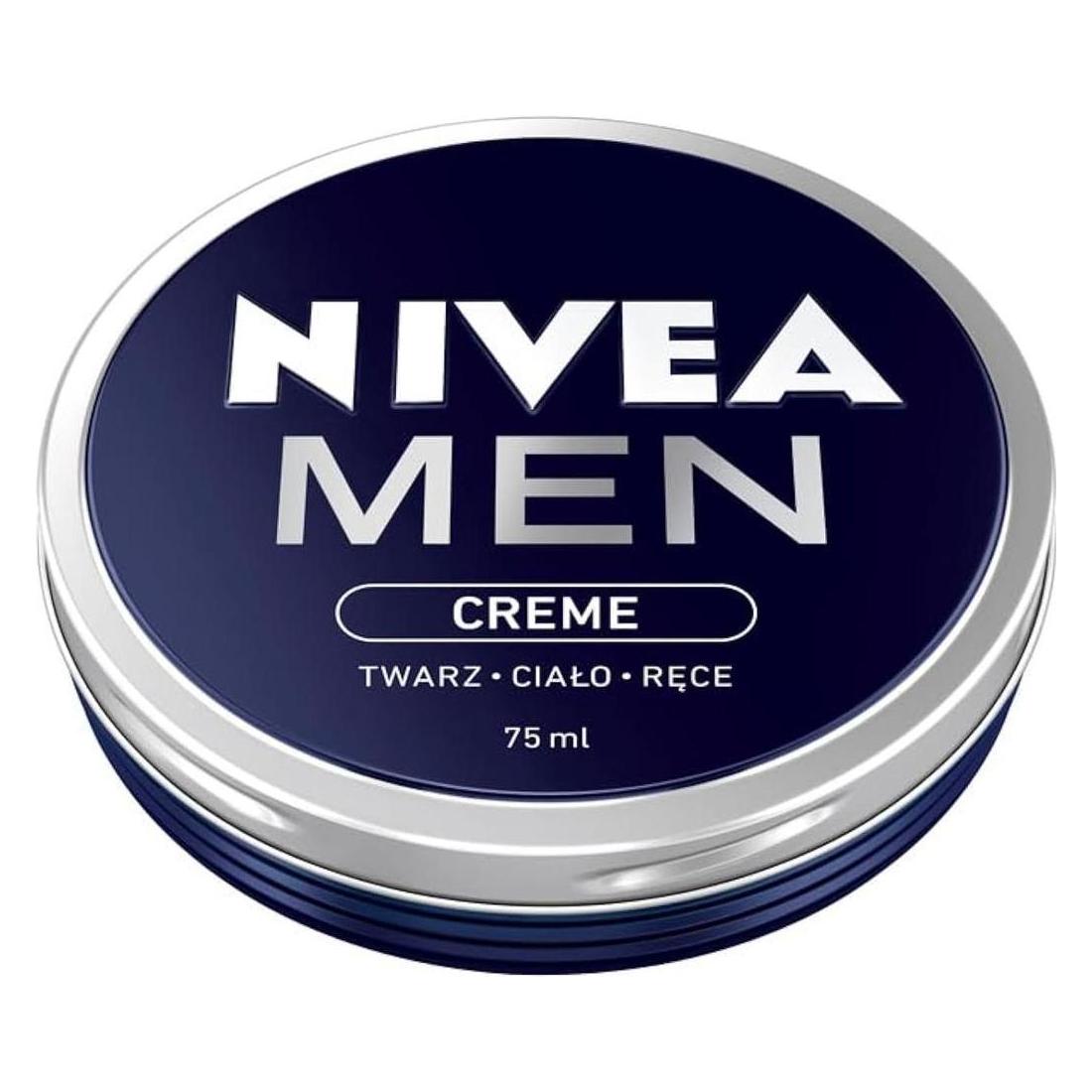 Nivea Men Men Creme krem do twarzy, ciała i rąk 75ml (75 ml) (0183922)