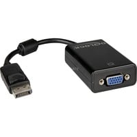 Adapter Displayport Stecker > VGA Buchse schwarz, 12cm