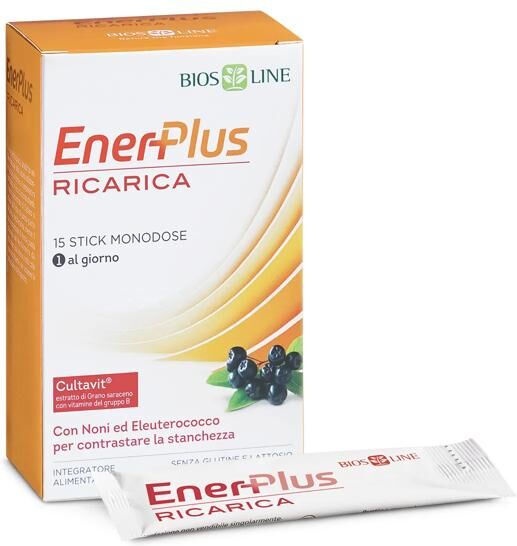 Enerplus Ricarica Integratore Mente e Corpo 15 Bustine