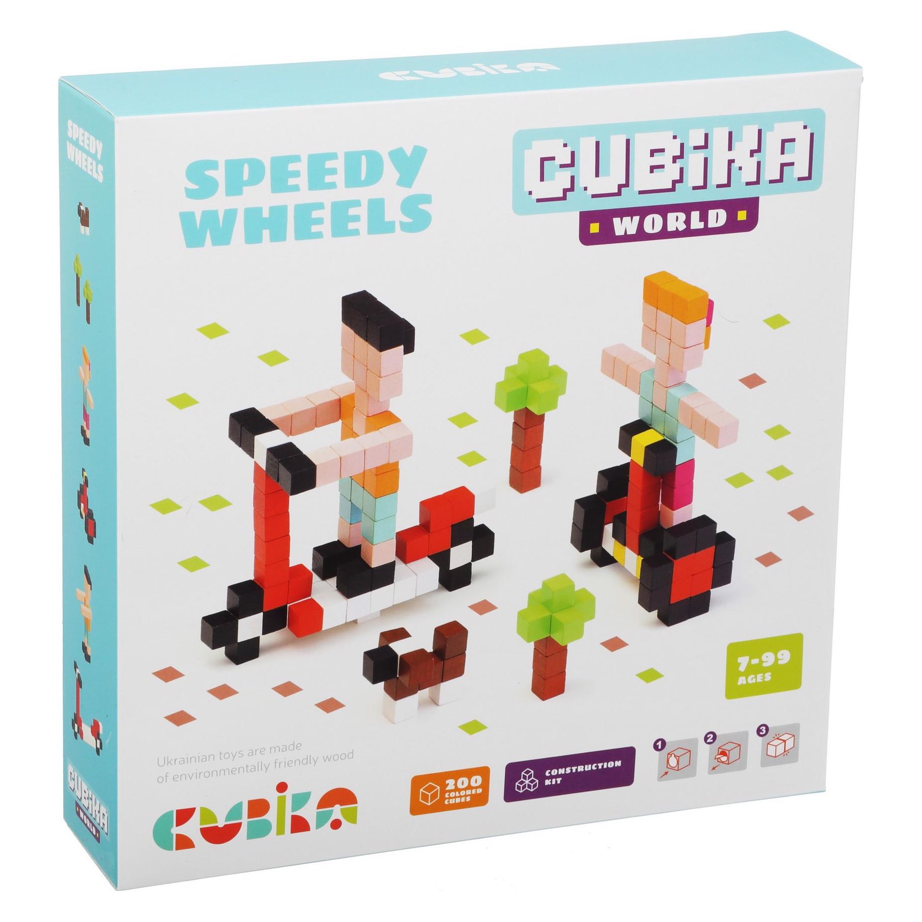 Cubika Holzbausatz Schnelle Räder (14155727)