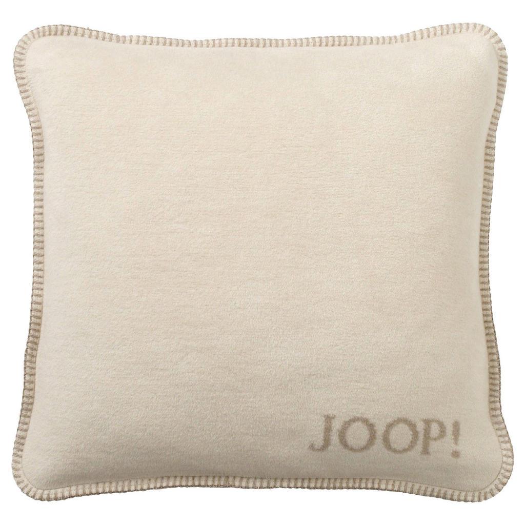 Joop! Kissenbezug , Naturfarben, Sandfarben , Textil , Uni , 50x50 cm , Oeko-Tex® Standard 100 , bügelfrei, hochwertige Qualität , Heimtextilien, Wohntextilien, Kissenbezug