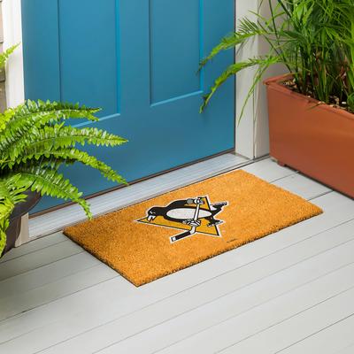 Evergreen Pittsburgh Penguins Full Color Indoor/Outdoor Coir Mat