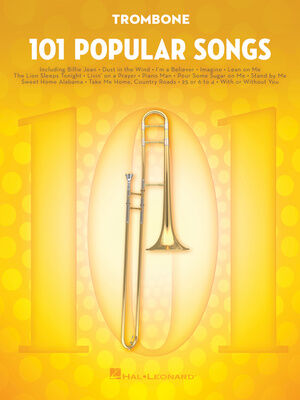 Hal Leonard 101 Popular Songs Trombone