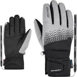 ZIENER Damen Handschuhe KEONA AS(R) PR lady glove, Größe 7 in Schwarz Schwarz