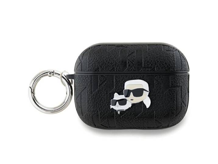 Coque Pour Airpods Pro 2 (2022/2023) Karl Lagerfeld Klap2pgkcpk\, Noir/noir\, Monogramme Karl Et Tête Choupette