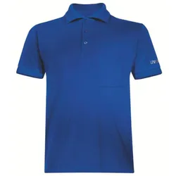 uvex Poloshirt basic blau S - 8816909 - blau