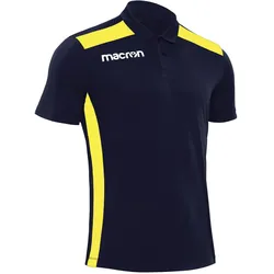 Macron, Herren, Sportshirt, Folk (S), Gelb, Blau