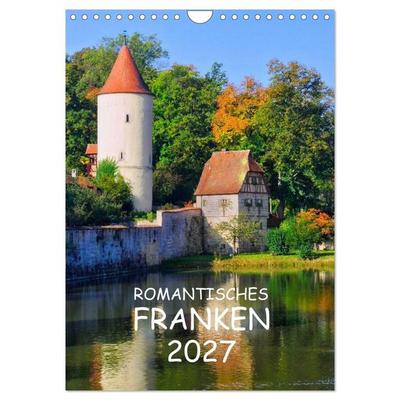 Romantisches Franken (Wandkalender 2027 DIN A4 hoch), CALVENDO Monatskalender