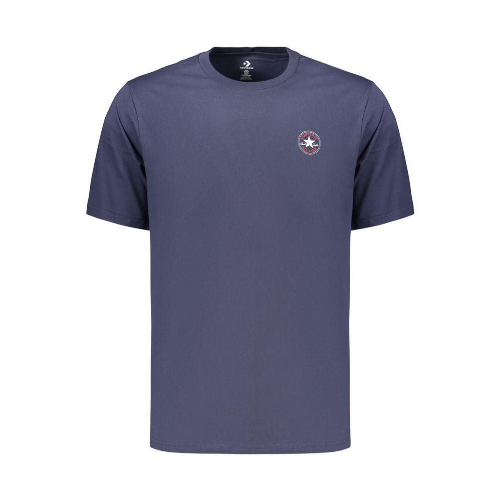 Converse Blauwe Katoenen Heren T-shirt
