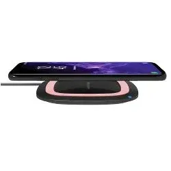 RealPower FreeCharge-10 Smartphone Schwarz Kabelloses Aufladen Schnellladung Drinnen