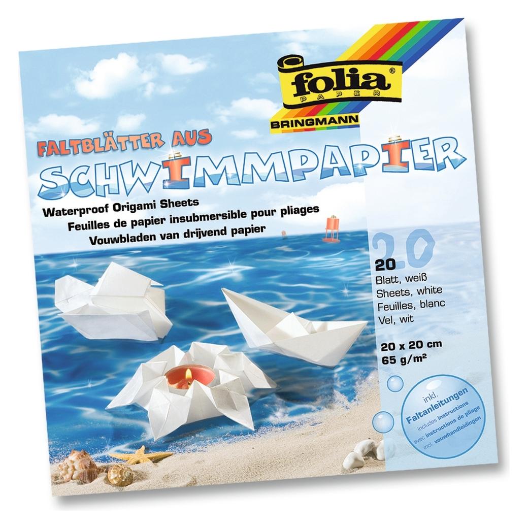 Folia Faltblätter aus Schwimmpapier (65 g/m², 1x) (43200)