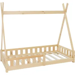 KINDERBETT Tipi 80x160 cm Natur