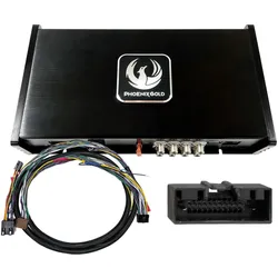 Phoenix gold, Car HiFi Verstärker, ZDAPF3 DSP-Verstärker Sound-Upgrade für Ford 2010 (4-Kanal-Verstärker)