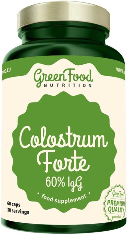 Green Food GreenFood Nutrition Colostrum Forte 60% IgG Kapseln