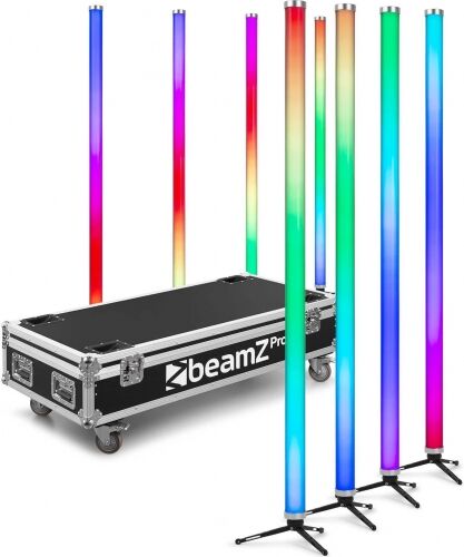 Kratos LED Tube Sæt RGBW til indendørs/udendørs brug, sæt af 8 TILBUD NU