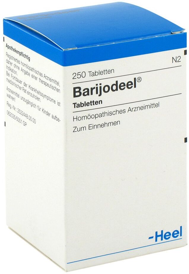 Barijodeel Tabletten 250stk