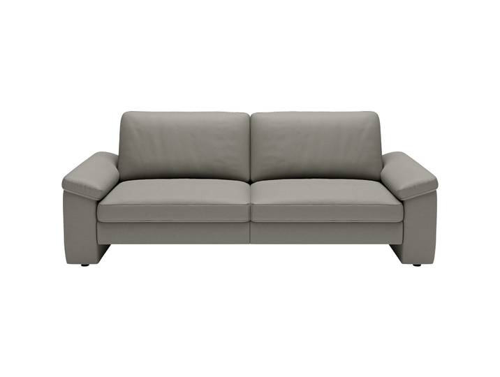Sofa Step Basic Leder grau B 224 T 97 cm - Möbel Konfigurator: Traummöbel individuell zusammenstellen - Sofa