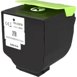 Kompatibler Toner ersetzt Sharp MX-C35TB schwarz