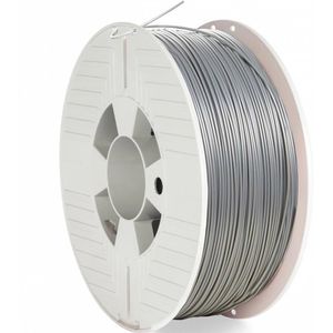 Verbatim Filament 55032, ABS, grau, 1,75mm, hitzebeständig, robust, glänzend, 1kg Spule