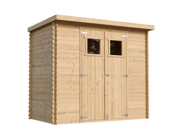 HOLZ-GARTENHAUS - B239xL142xH200 cm/ 2,63 m2 - M310