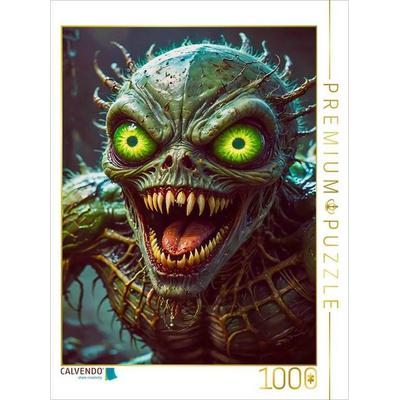 CALVENDO Puzzle Ein Motiv aus dem Kalender Kreaturen der Dunkelheit - Insektoider Schrecken | 1000 Teile Lege-Größe 64x48cm Foto-Puzzle für glückliche