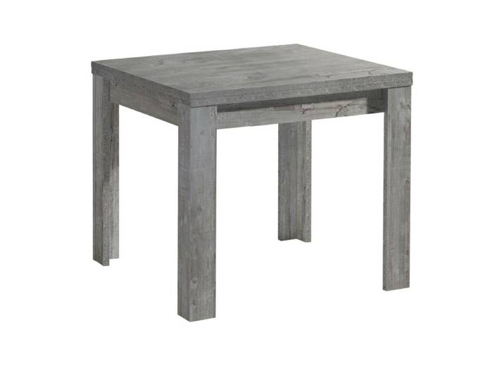 Trendstore Mahi Esstisch - Dekor Beton-Optik - 80 (136) x 78 x 60 Modern, Zeitlos
